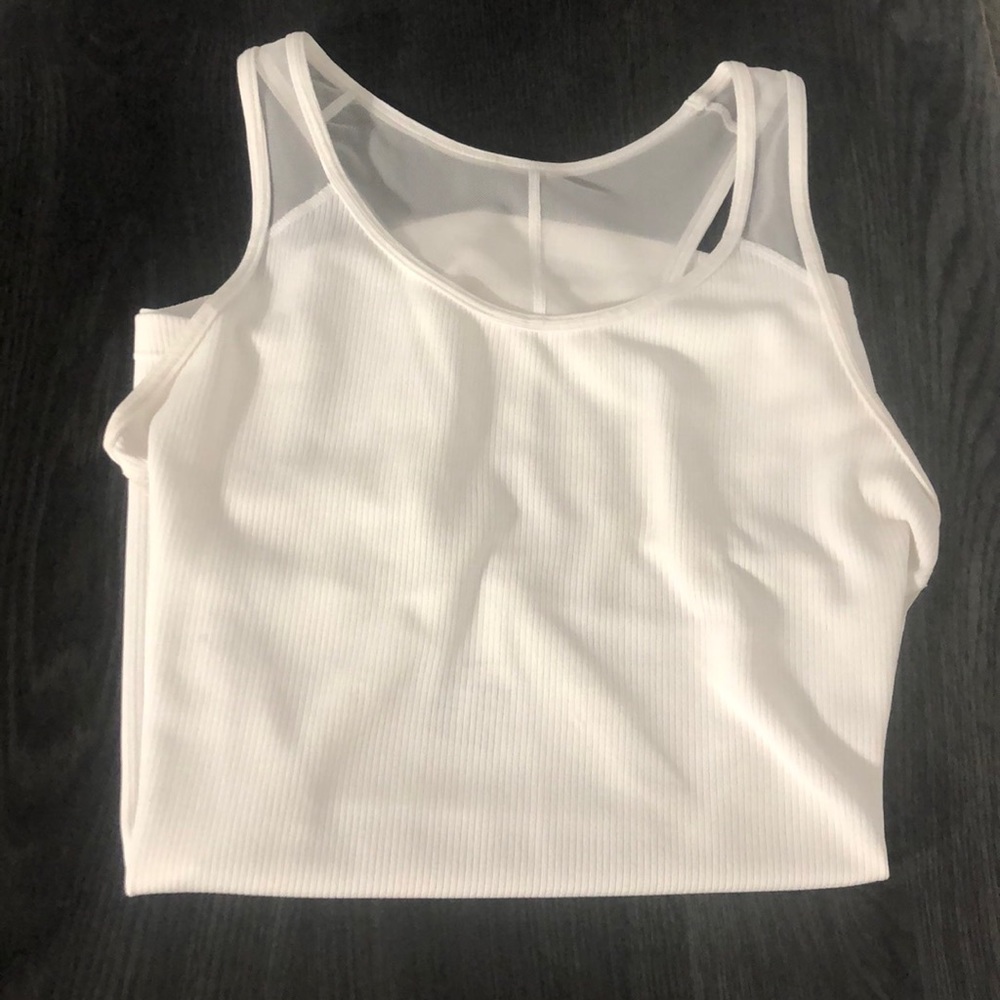 Nike white tank top